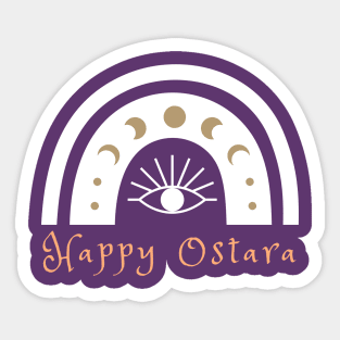 HAPPY BLESSED OSTARA Sticker